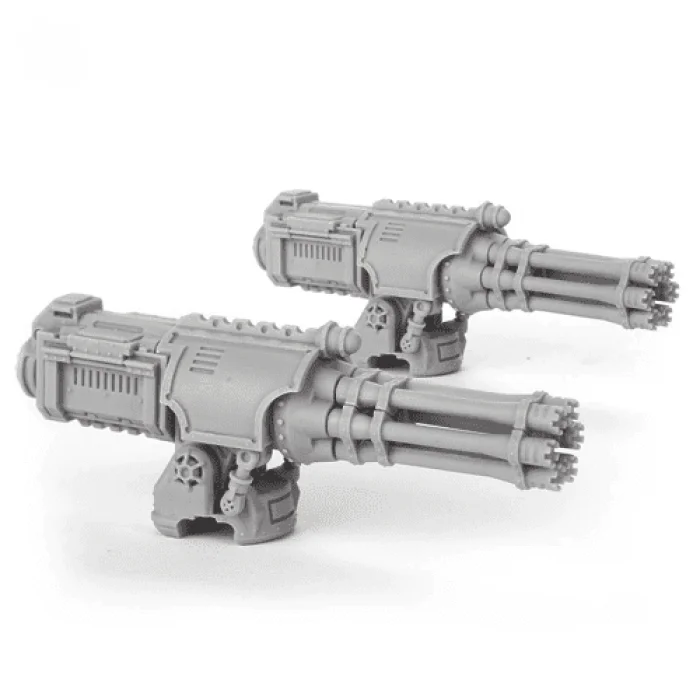 Adeptus Titanicus Warlord Battle Titan Paired Gatling Blasters