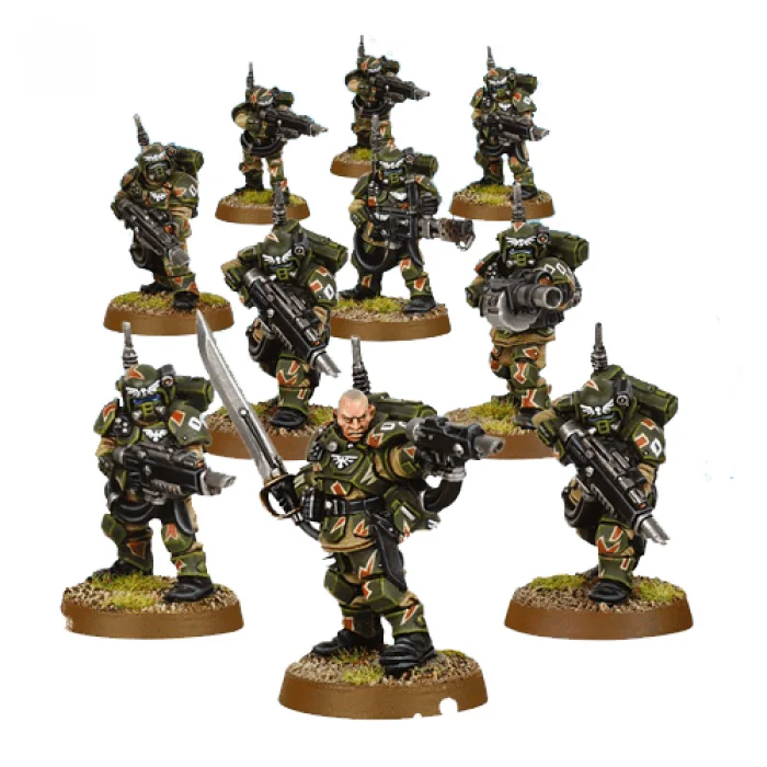 Cadian Kasrkin Squad