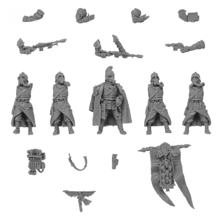 Death Korps of Krieg Command HQ Squad