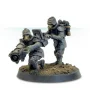 Death Korps of Krieg Engineers with Mole Launcher