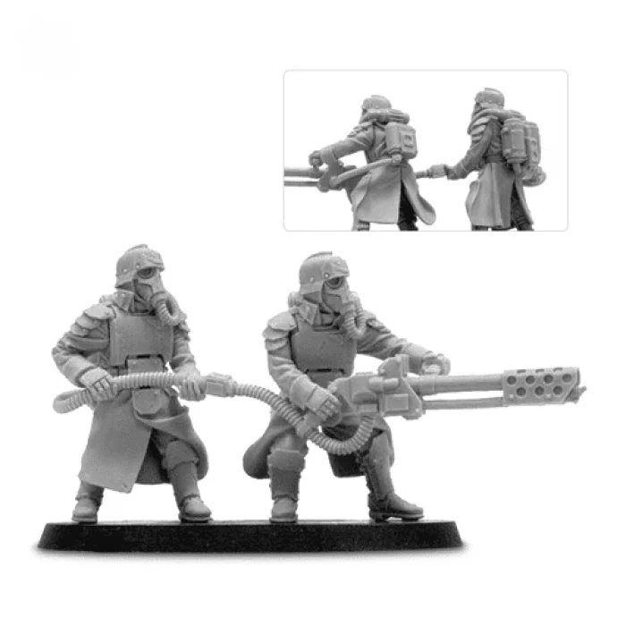 Death Korps of Krieg Grenadier Heavy Flamer Team