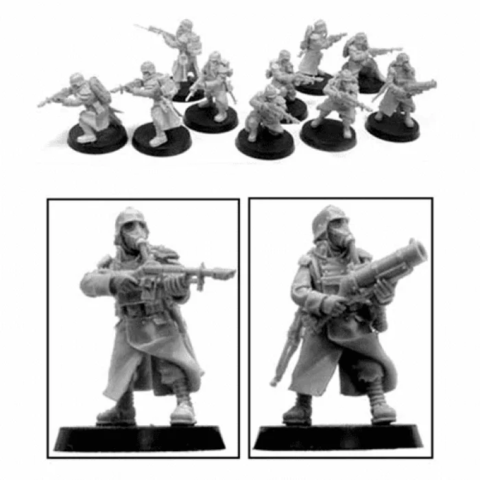 Death Korps of Krieg Infantry Squad Firing