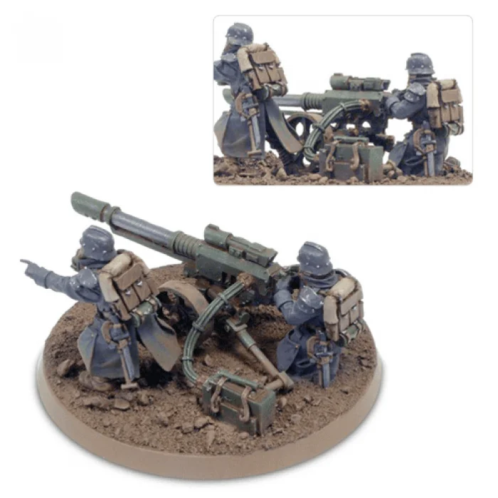 Death Korps of Krieg Lascannon Team 1