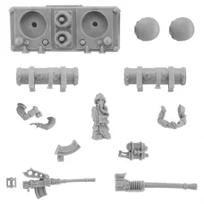 Death Korps of Krieg Super Heavy Tank Filters and Tank Commander