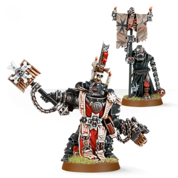 Chaplain Grimaldus & Retinue
