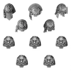 Imperial/Crimson Fists Terminator Shoulder Pads