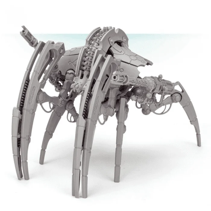 Necron Seraptek Heavy Construct with Synaptic Obliterators & Transdimensional Projectors