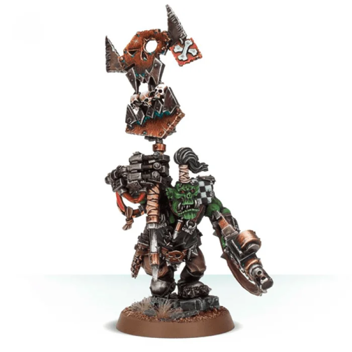 Ork Nob With Waaagh! Banner