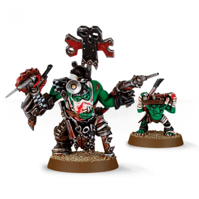 Ork Painboy with Grot Orderly