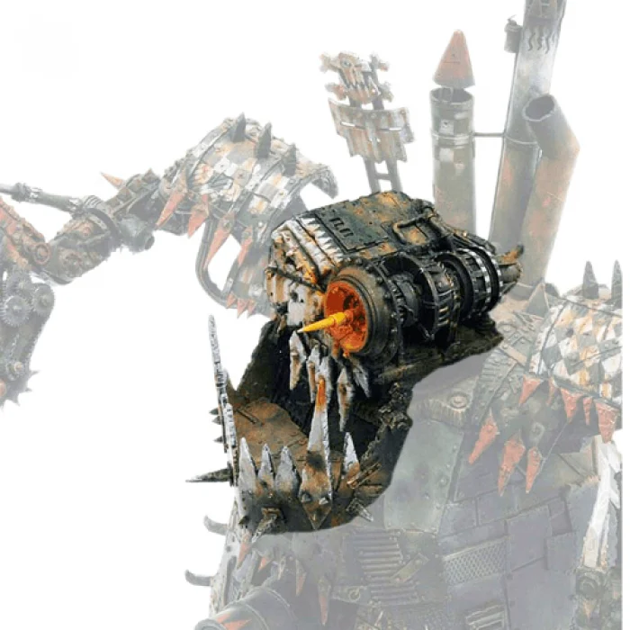 Ork Stompa Head