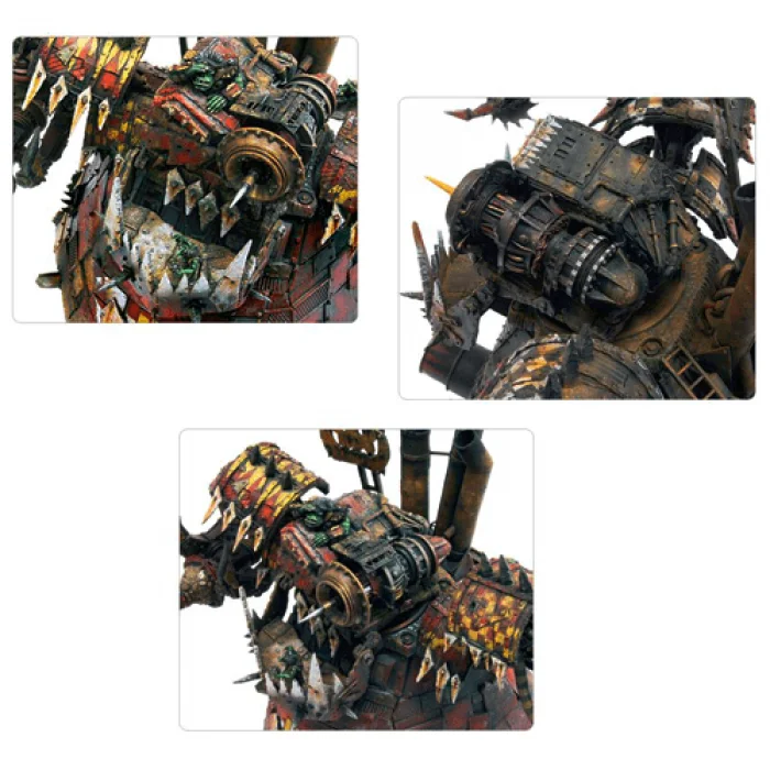 Ork Stompa Head