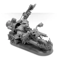 Ork Warboss on Bike