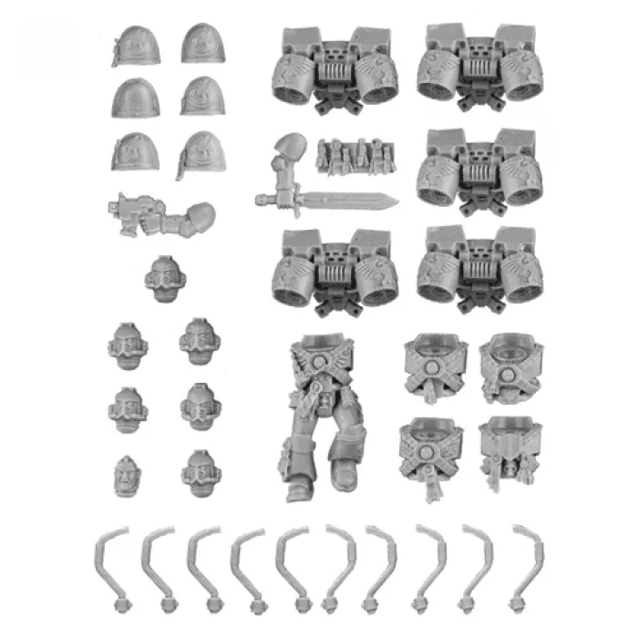 Red Scorpions Vanguard Veteran Upgrade Set