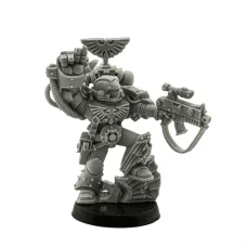Space Marine Sergeant with Power Fist & Bolter