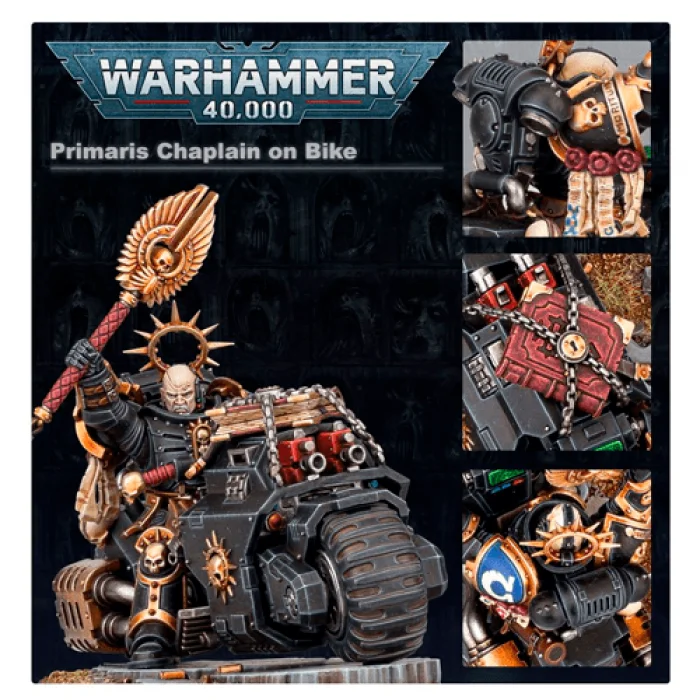 Primaris Chaplain on Bike