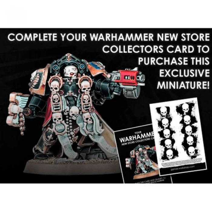 Space Marine Terminator Chaplain Collectors Edition