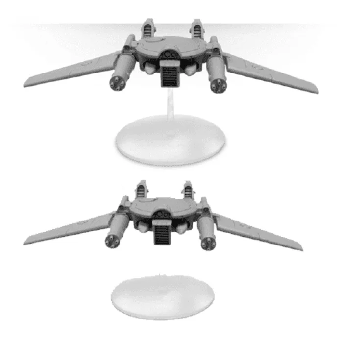 T'au Remora Drone Stealth Fighters
