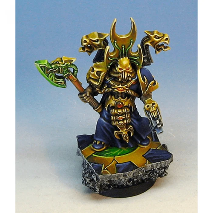 Chaos Space Marines Sorceror with Force Axe