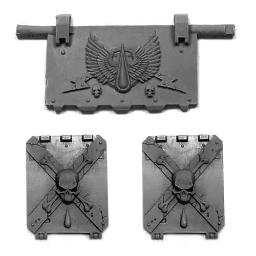 Forgeworld Warhammer 40k Chaos Rhino Doors Thousand Sons IA CSM A 010