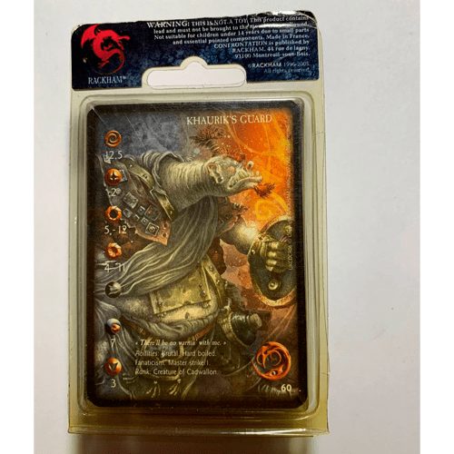 Figurine Rackham Confrontation - Cadwallon Khaurik's Guard - Version Anglaise OOP